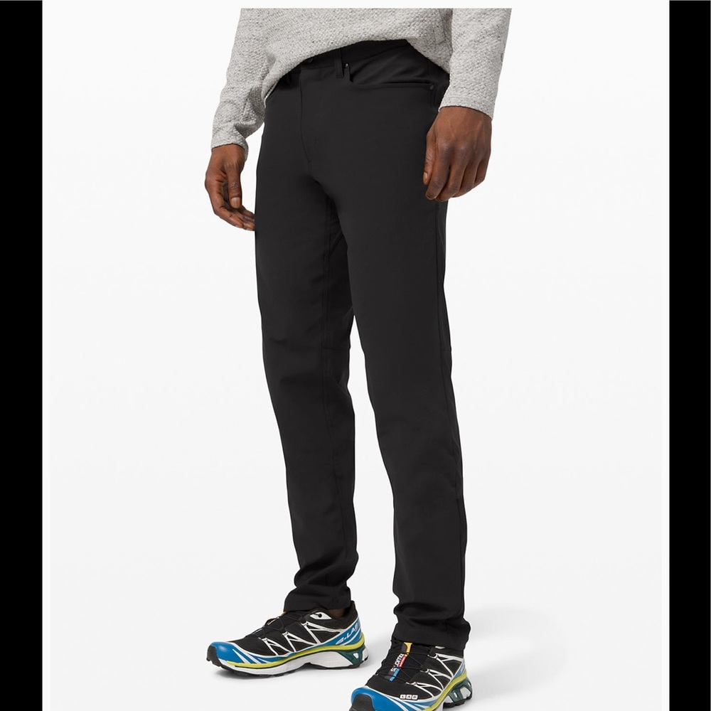 Lululemon ABC Pants Black WarpstremeStretch Fabric